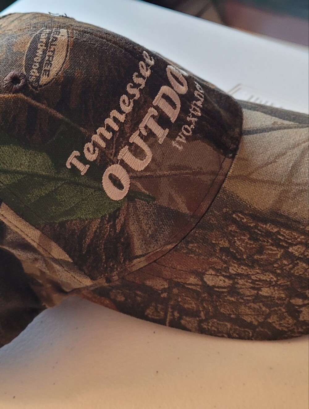 Camo Baseball Cap - Brown/Green